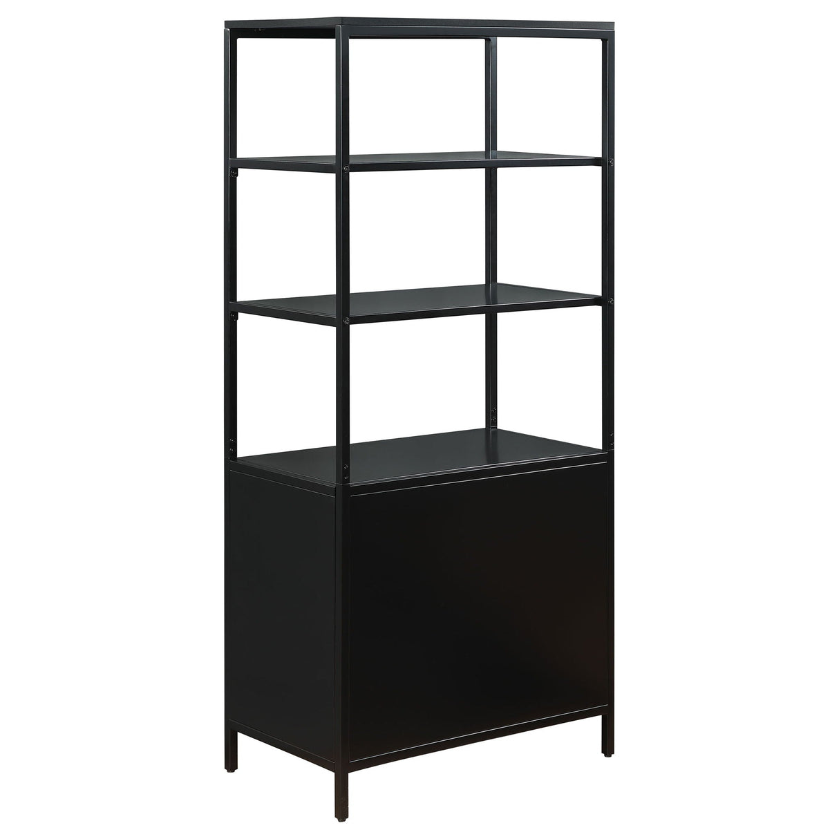 Kenneth - 3 Shelf Radio Weave Accent Cabinet