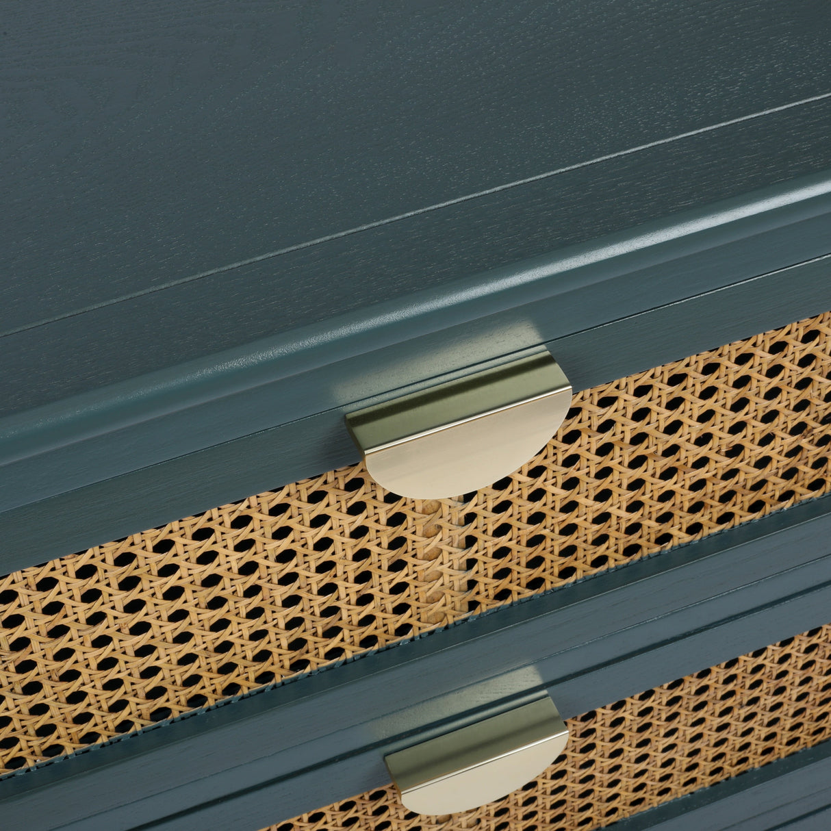 3 Drawer Cabinet Natural Rattan