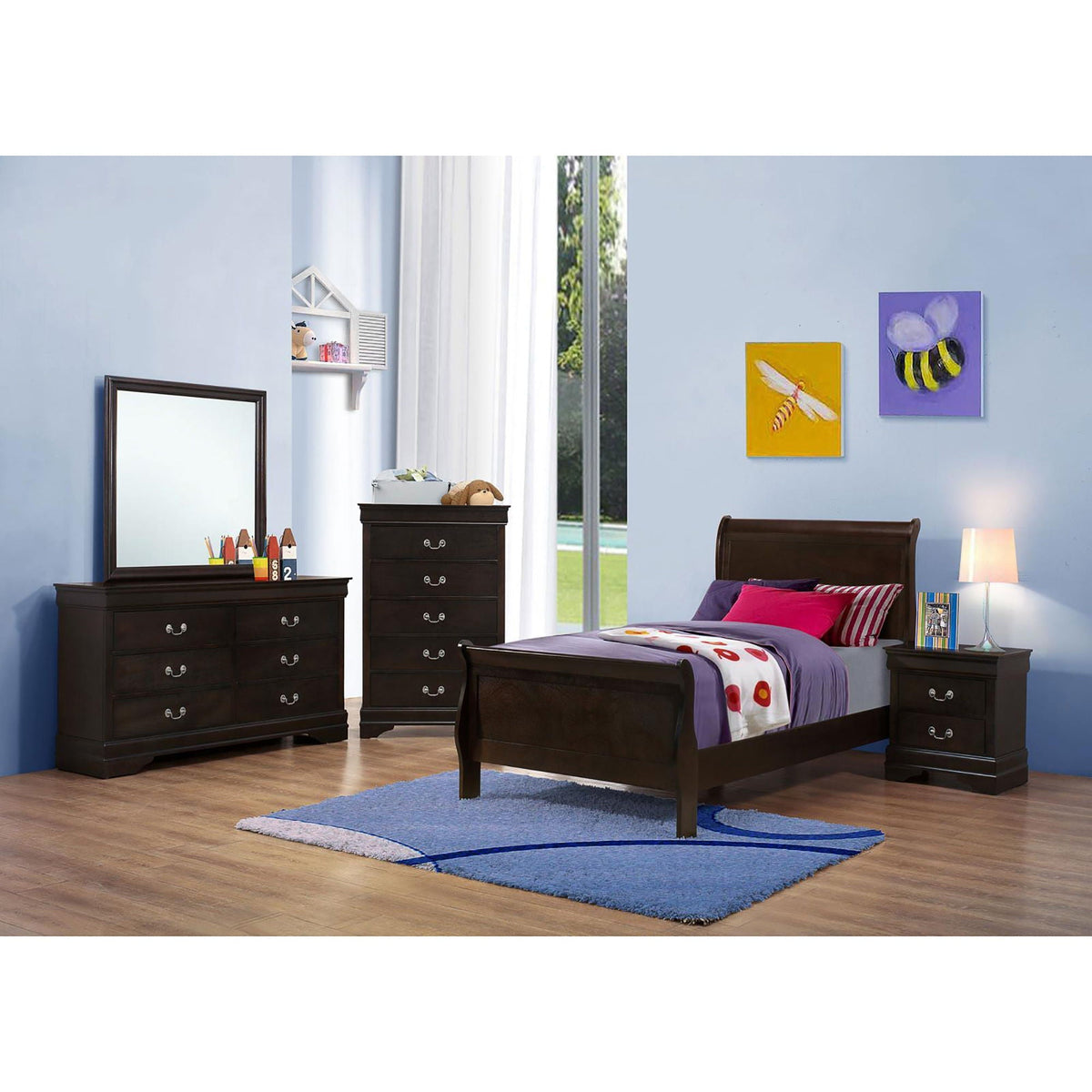 Graffenstaden - Sleigh Bed
