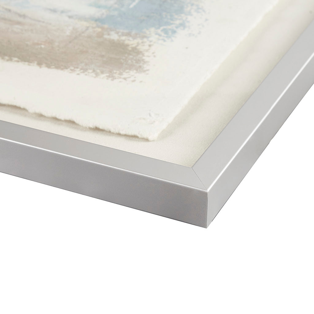 Ashlar Serenity™ — Hand-Painted Abstract Framed Glass Wall Art