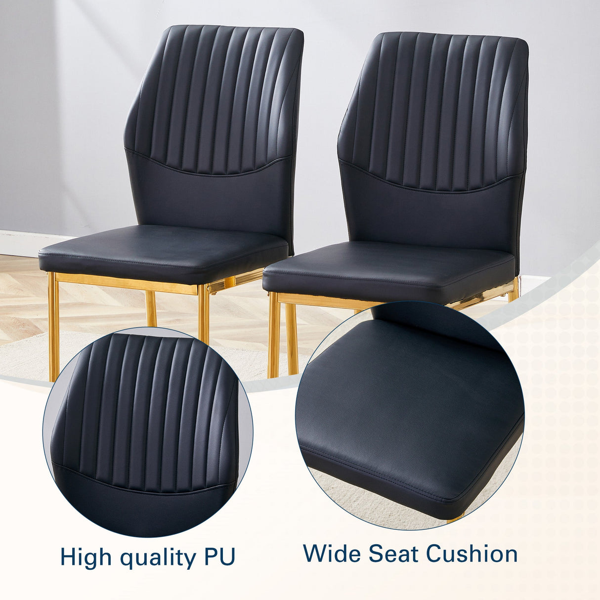 4-Piece Set of Premium Seating for Dining