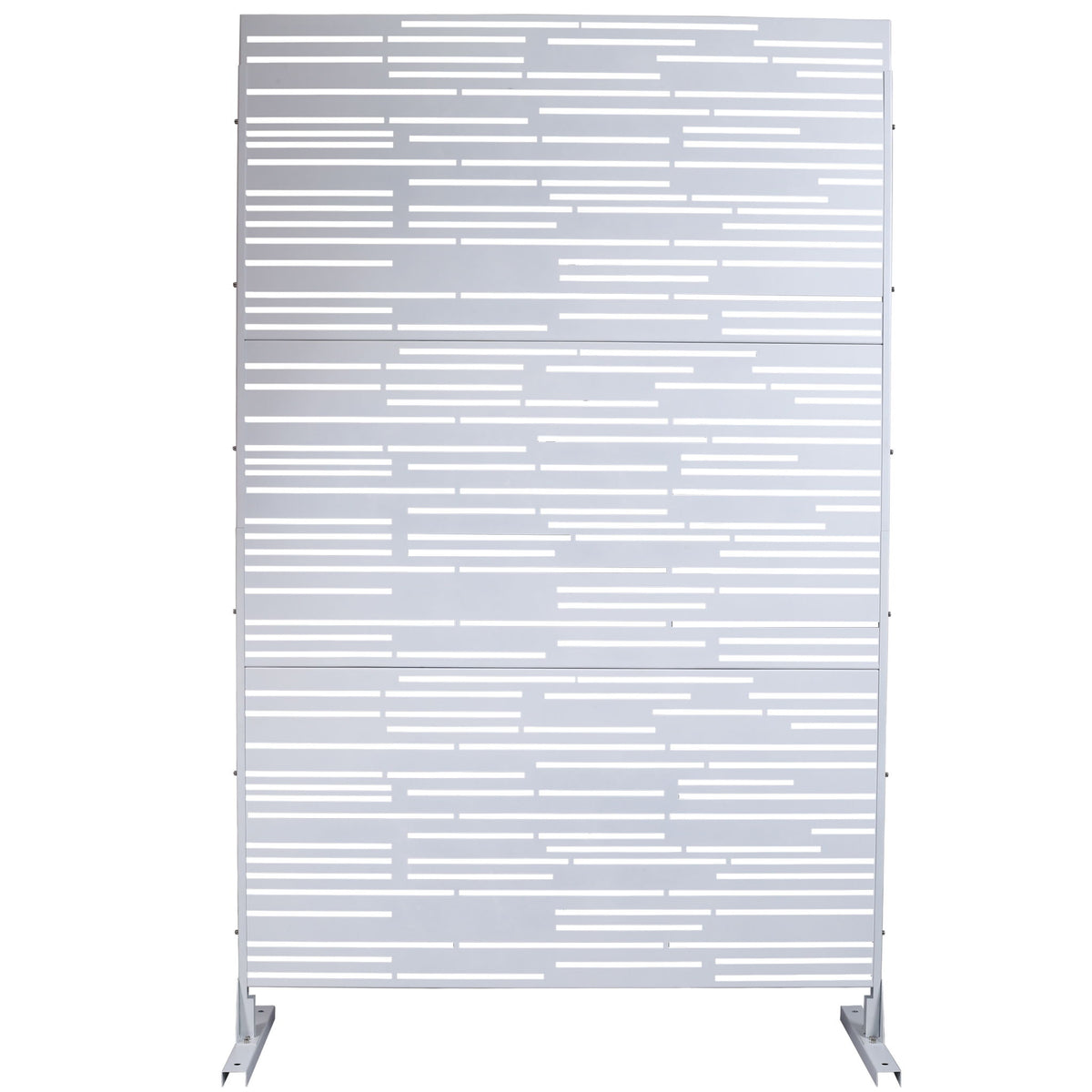 Outdoor & Indoor Freestanding Metal Privacy Screen