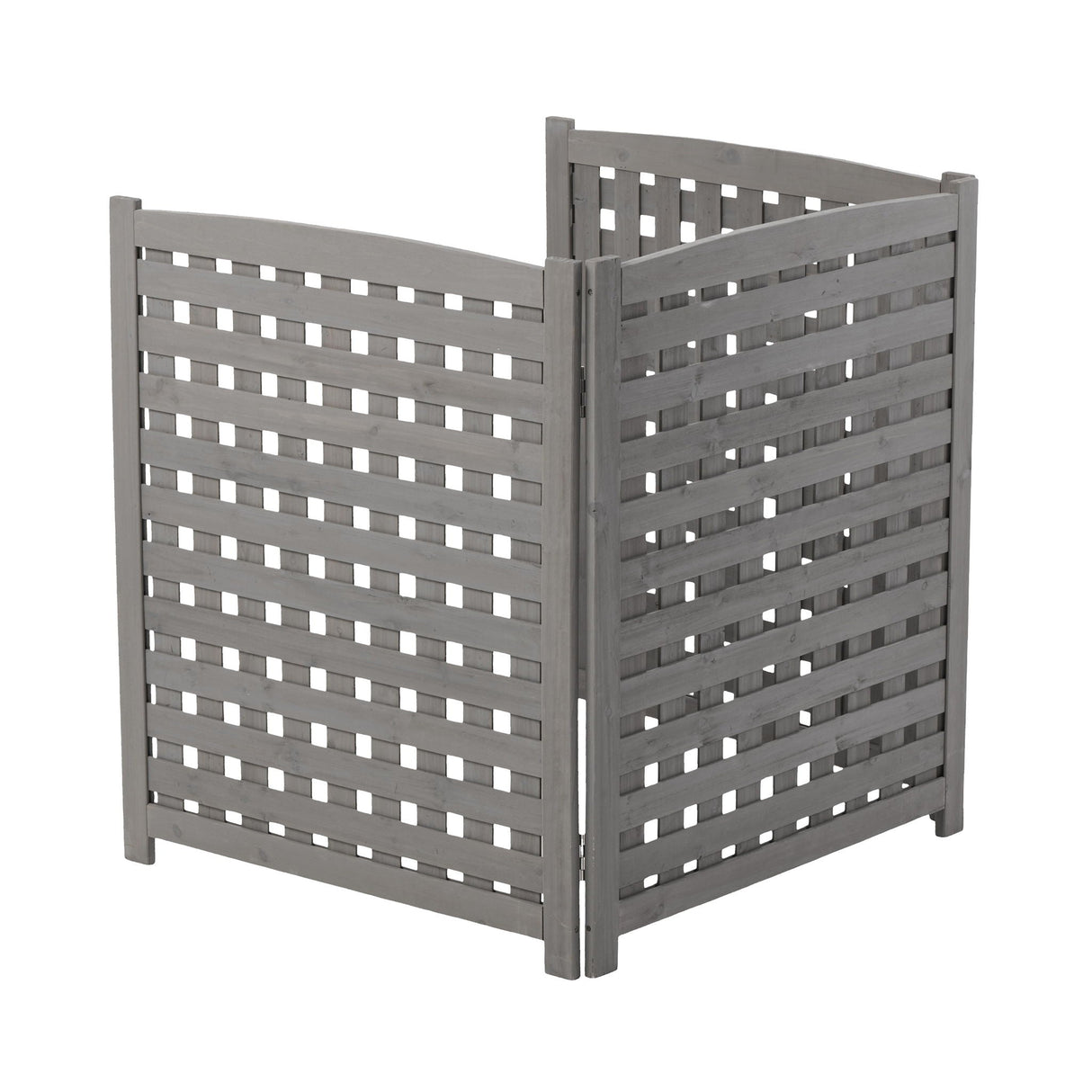 3 Panel Outdoor Air Conditioner Fence Screen