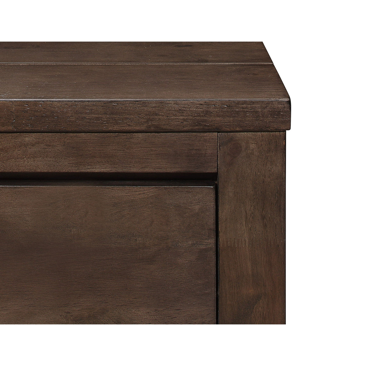 2 Drawer Nightstand - Brown