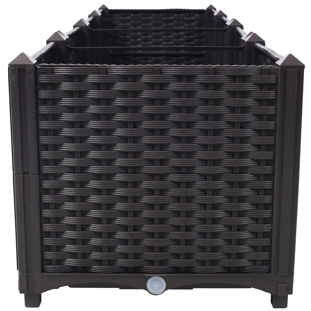 Deep Raised Garden Bed Plastic Planter Boxes