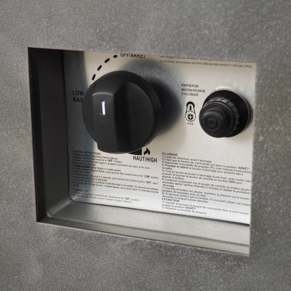 Modern Iron Square Fire Pit with Stone Gray Finish