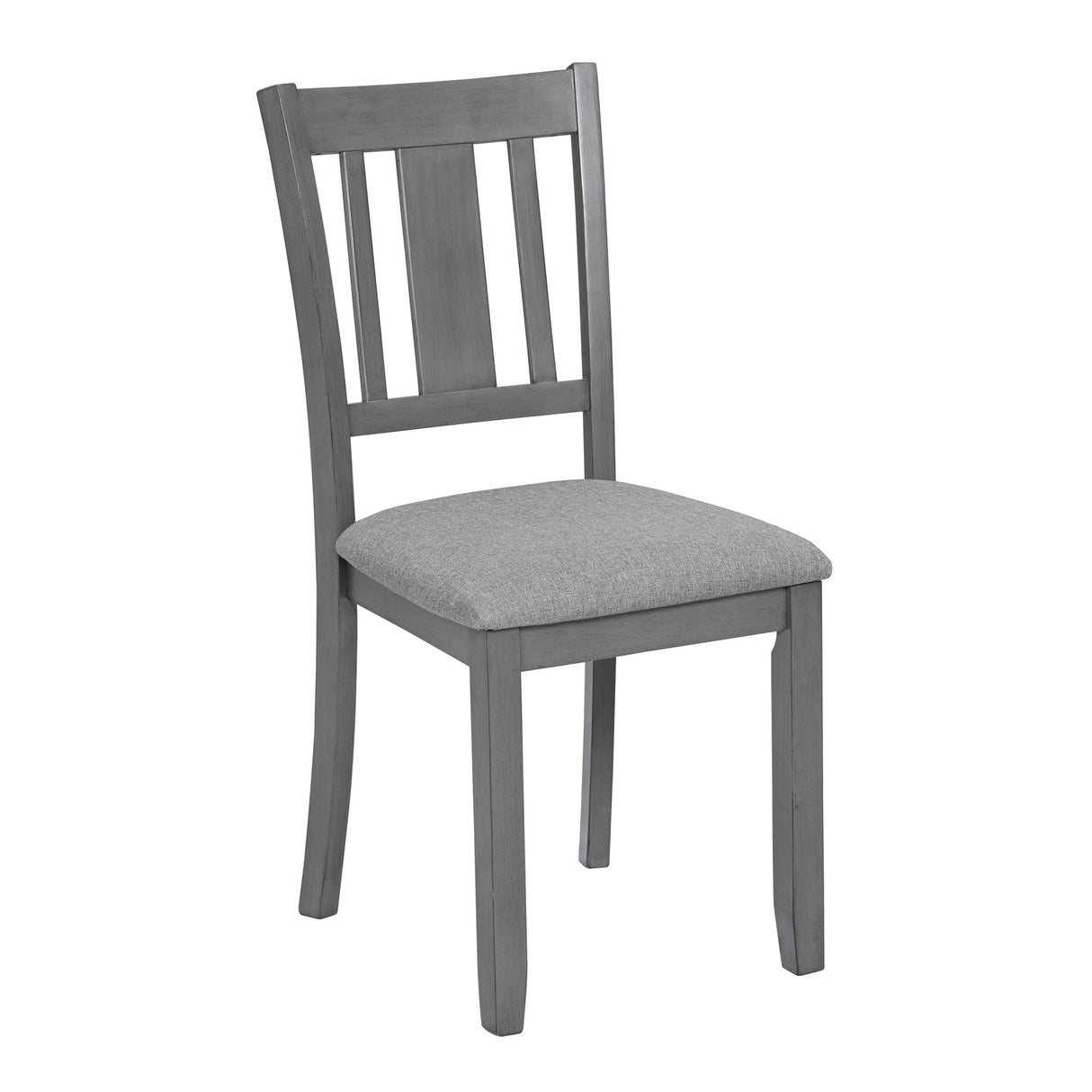 6 Pieces Kitchen Dining Set, Rectangular Wooden Dining Table With 4 Upholstered Chairs And A Bench
