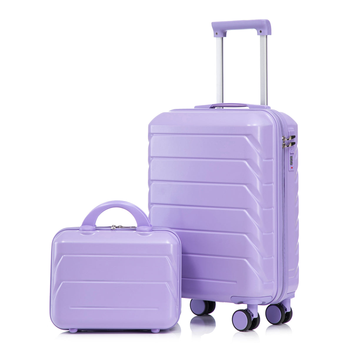 14"/20" 2 Pcs Set in ABS Spinner Wheel Luggage