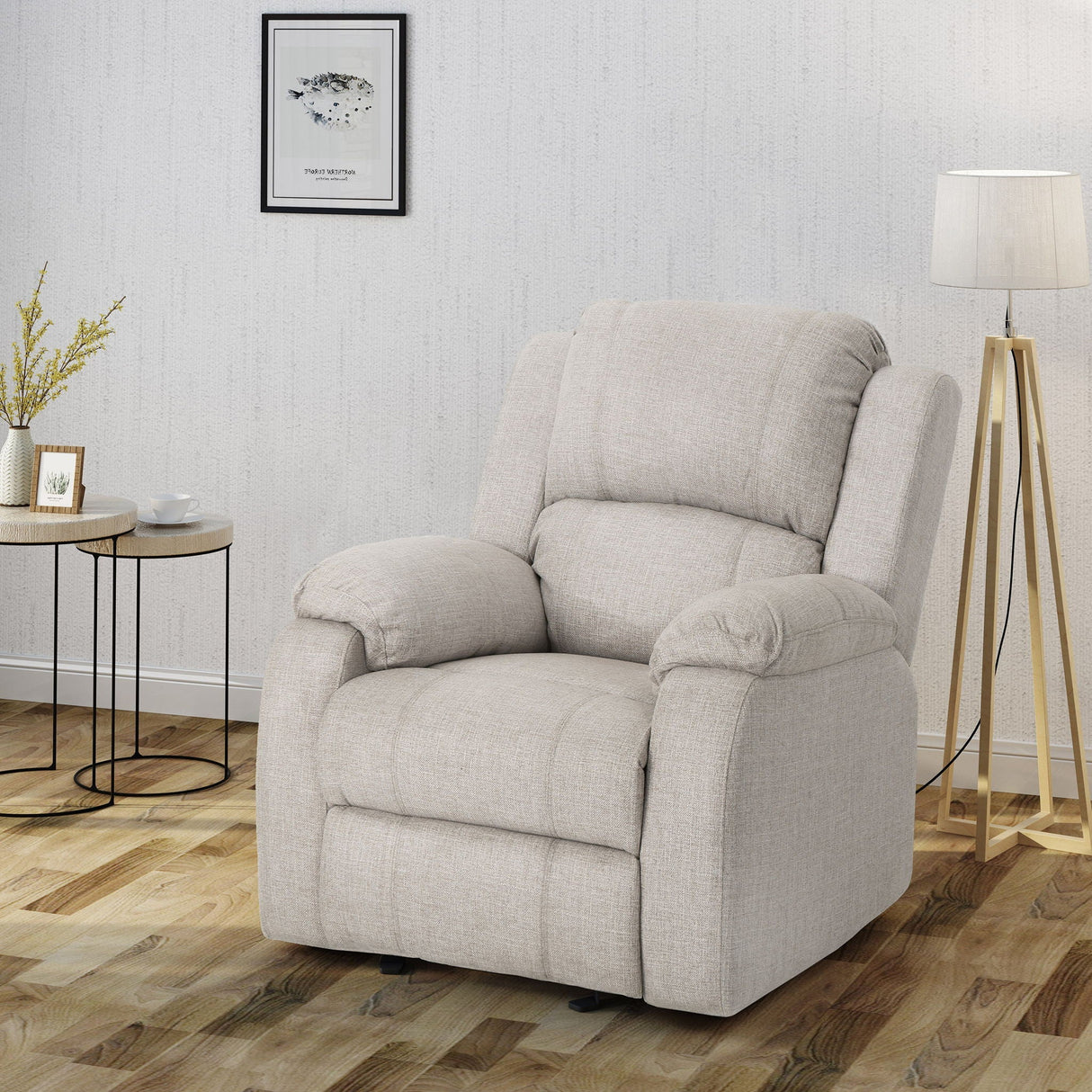 Supreme Comfort Manual Recliner Chair