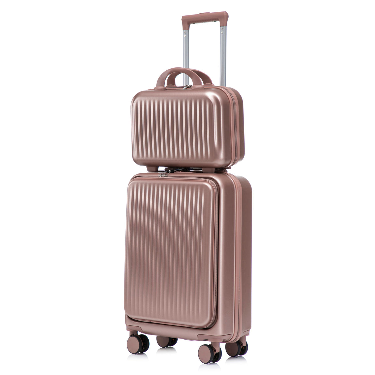 14'/20' 2-Piece ABS Spinner Wheel Luggage Set
