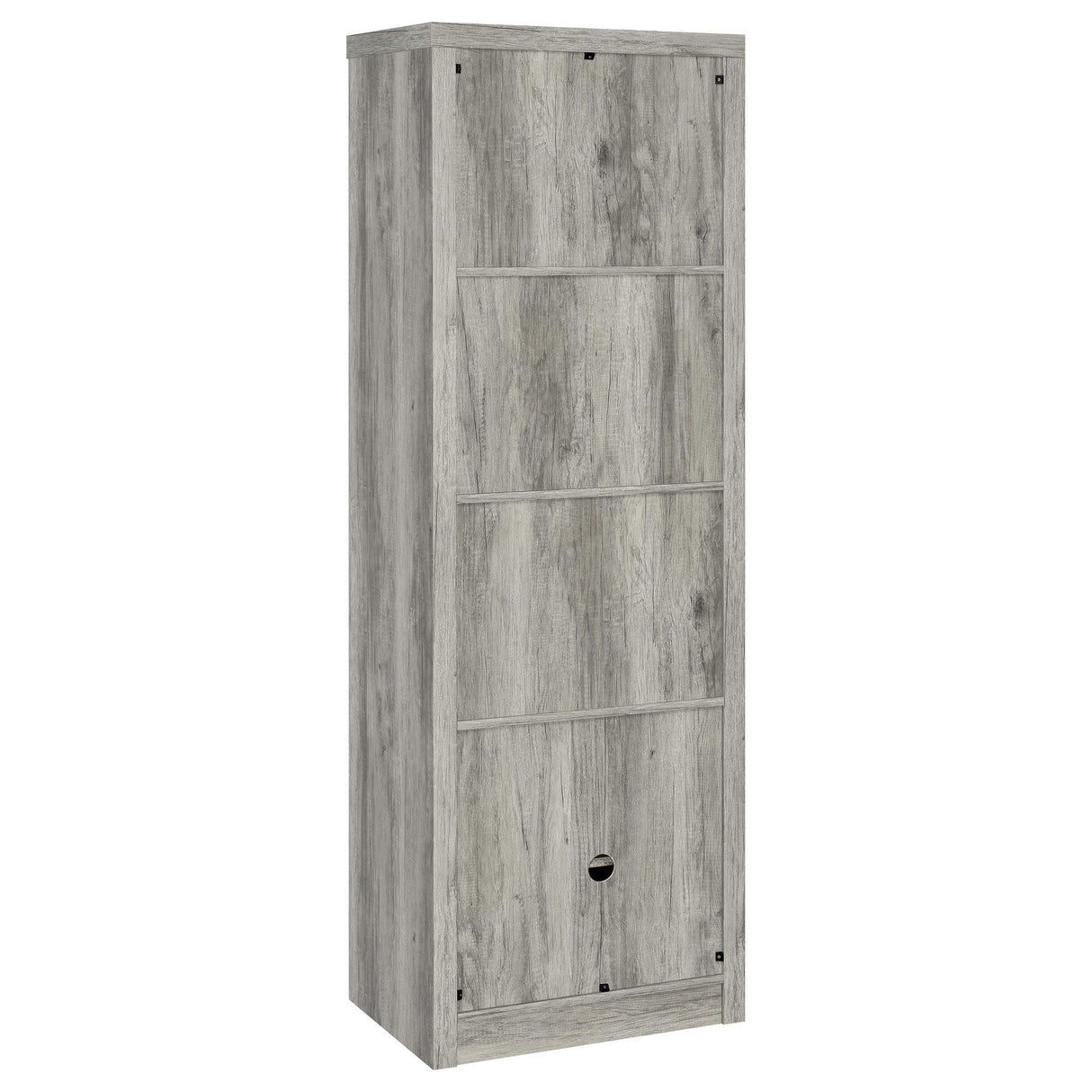 Conifer - 3 Shelf Media Tower - Gray