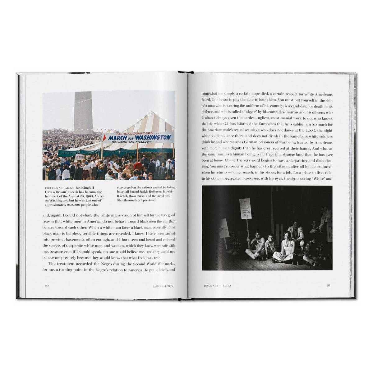 James Baldwin. Steve Schapiro. The Fire Next Time (English)