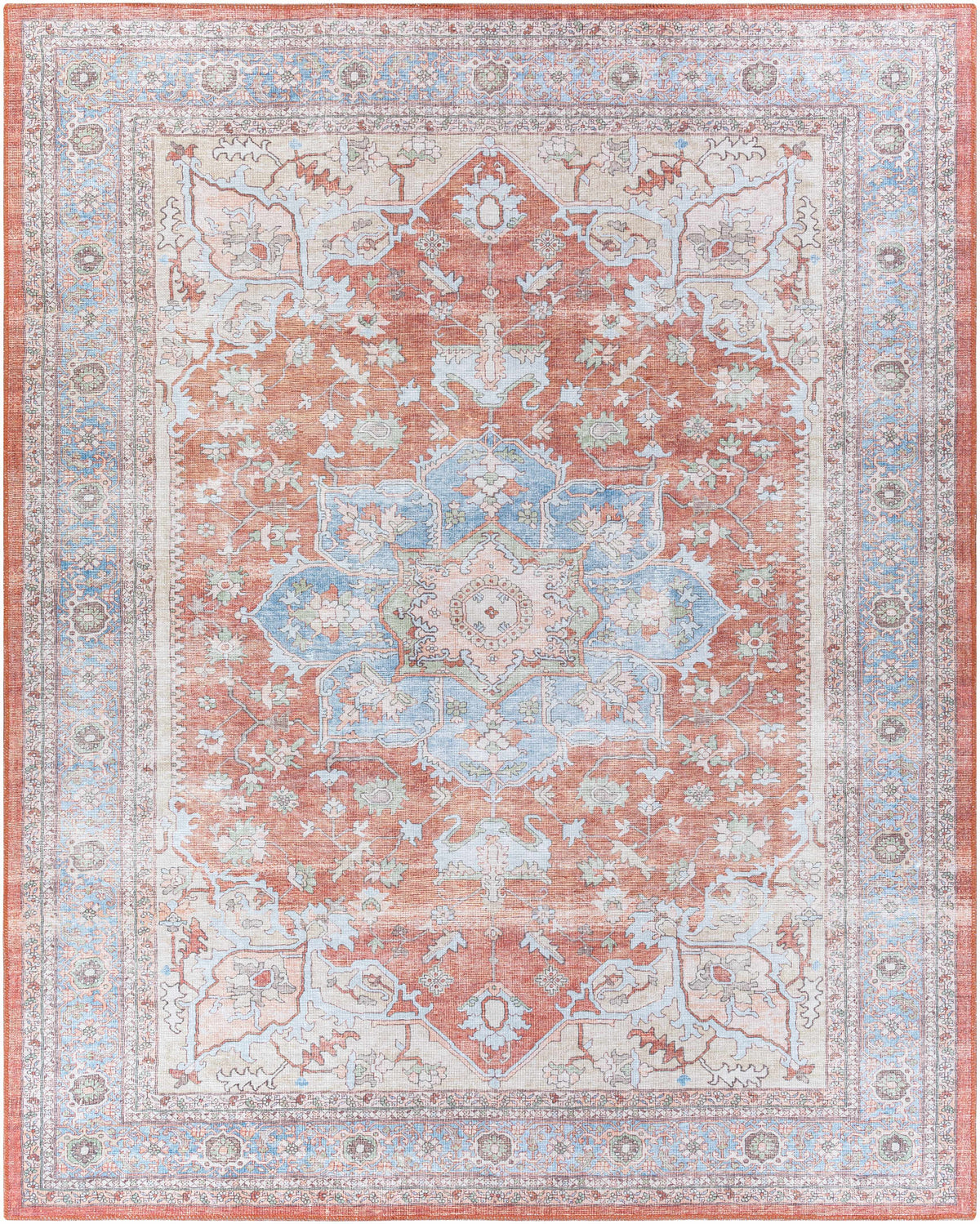 Brown Bagamanoc Medallion Area Rug - Clearance