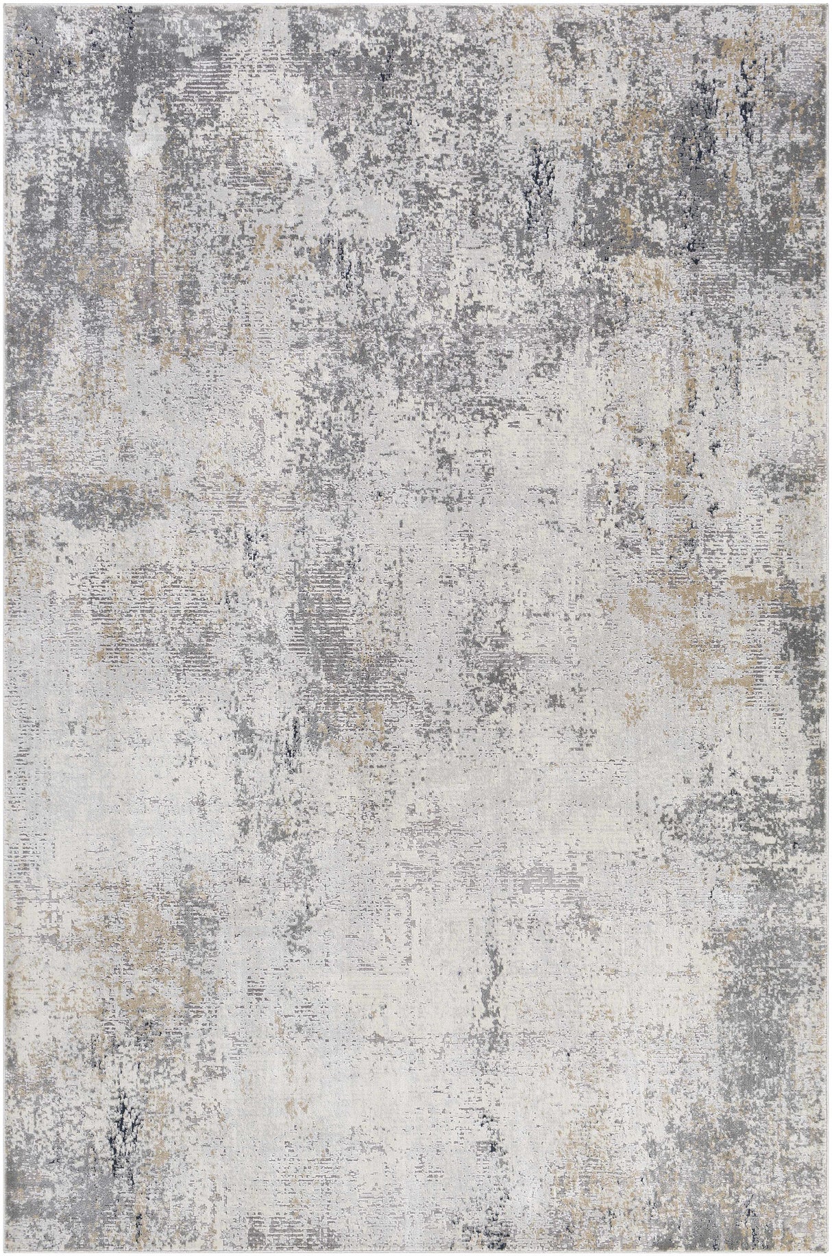 Baranduda Abstract Gray Luxe Rug