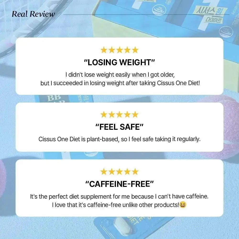 Cissus One Diet 14 Tablets x 3 Boxes Bundle