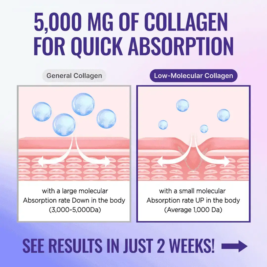 Low Molecular Collagen 5000 Bundle - 15 Sticks x 3 Boxes