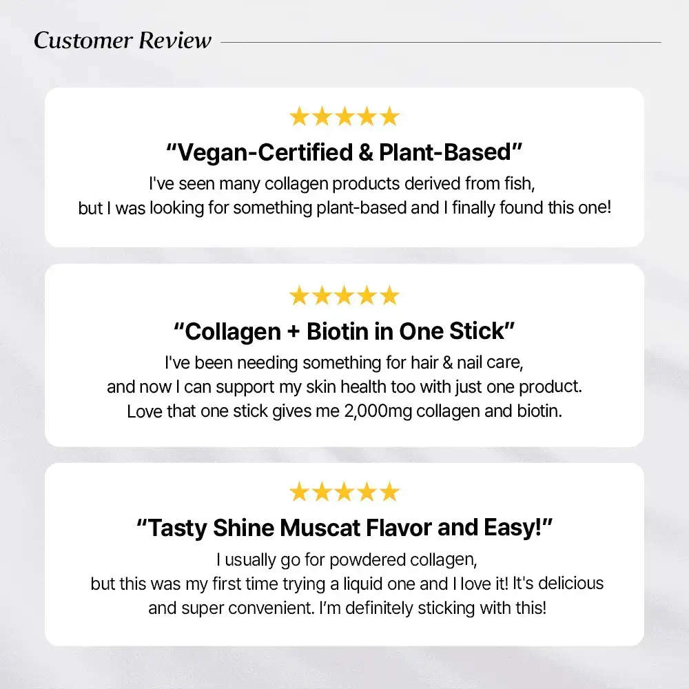 Plant Collagen Booster Glow Shot Bundle 14 Sticks x 3 Boxes