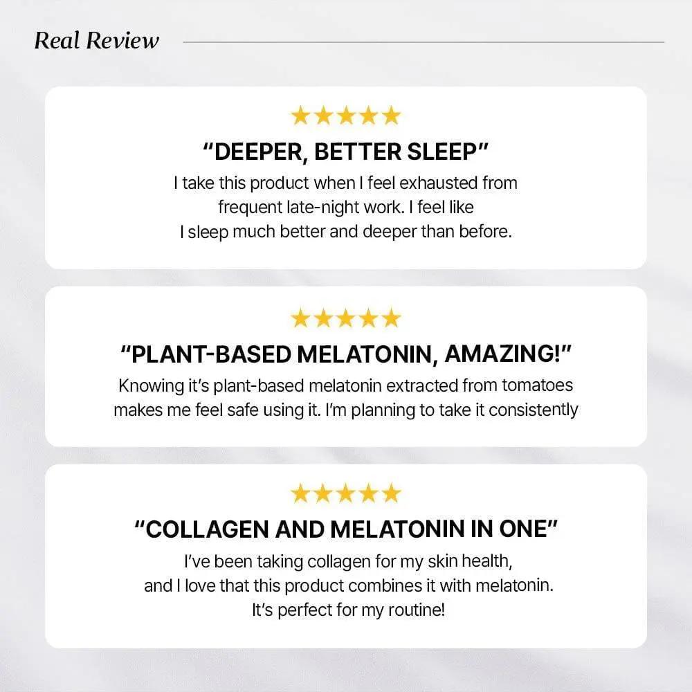 Day-Night Radiance Set Brightening Supplement with Collagen 5000 & Melatonin