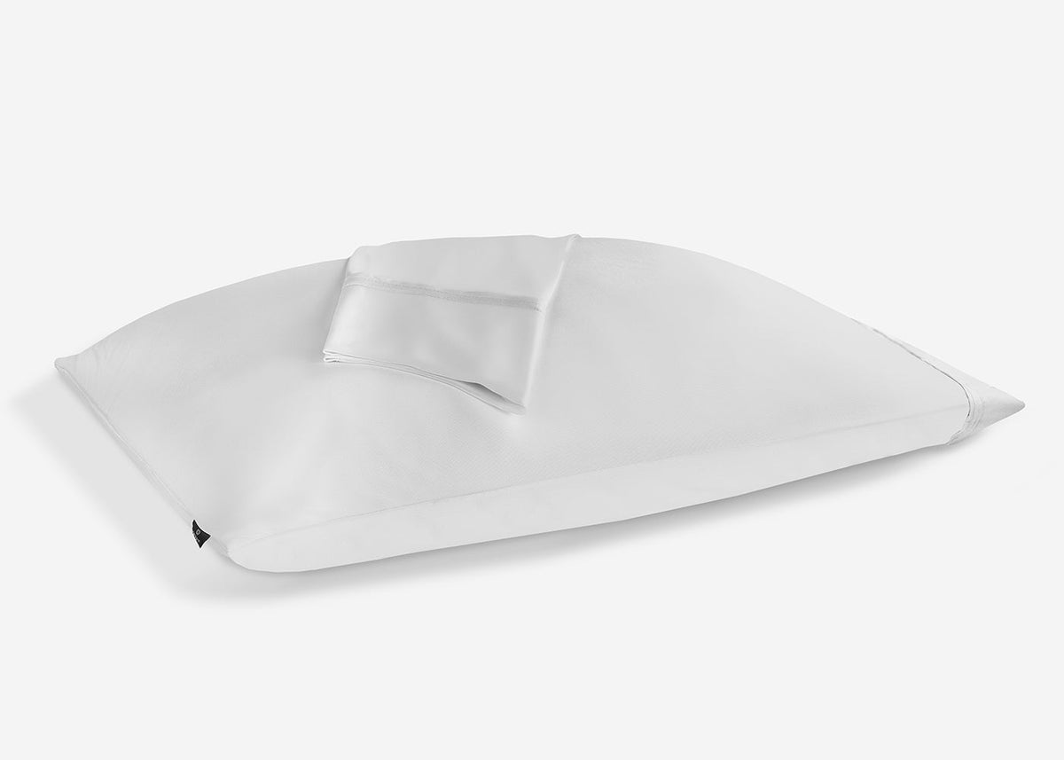 Dri-Tec King Pillowcase Set with Moisture-Wicking Performance - White