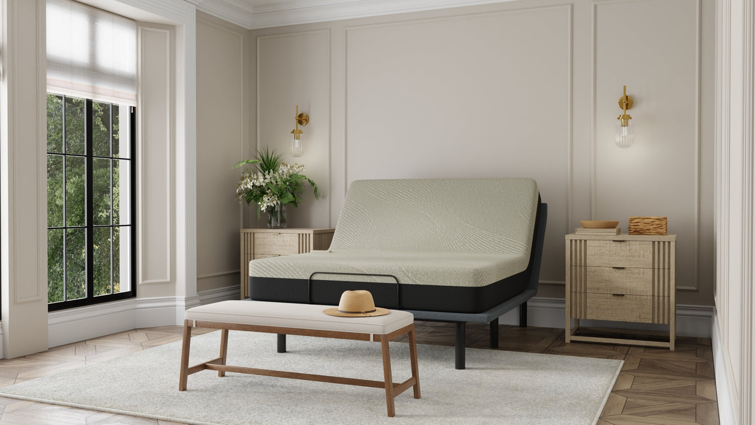 Omne sleep comfort series soft gel memory foam tight top mattress