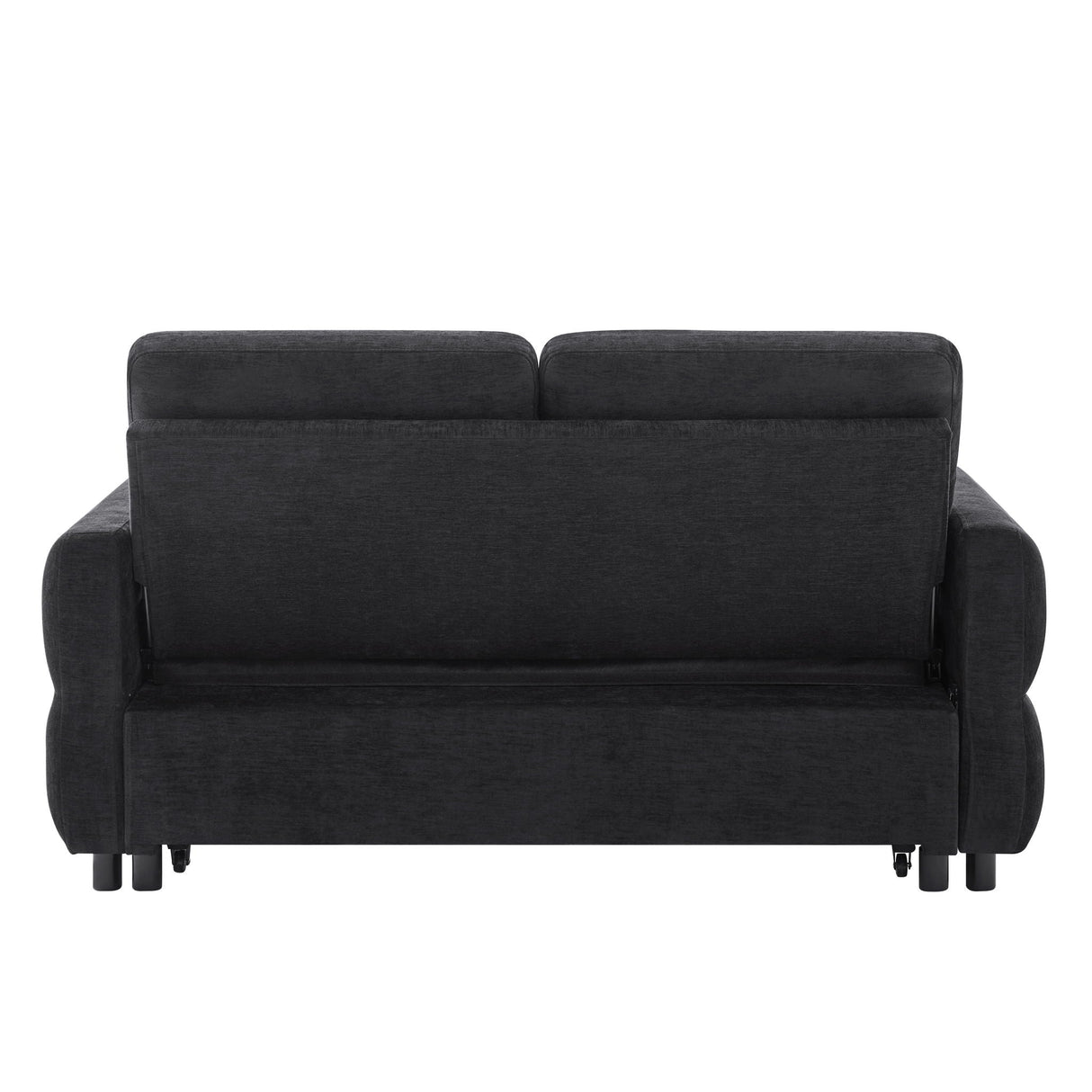 Convertible Sofa Bed Loveseat With Adjustable Backrest And USB Ports
