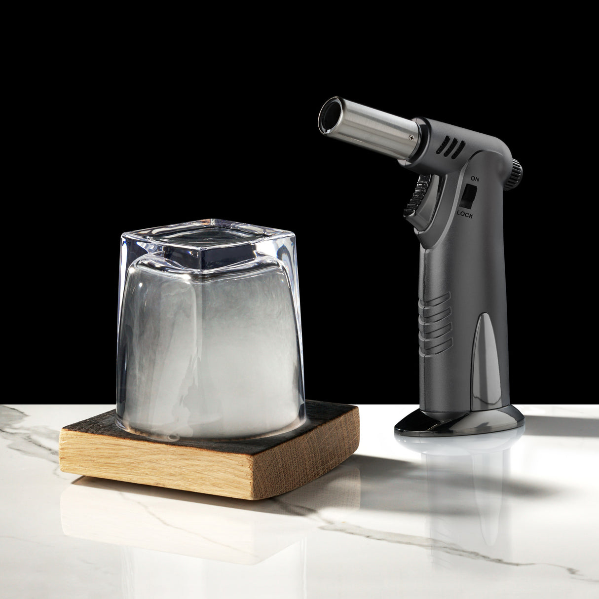 3-piece Alchemi Barrel Board Smoking Set Viski®