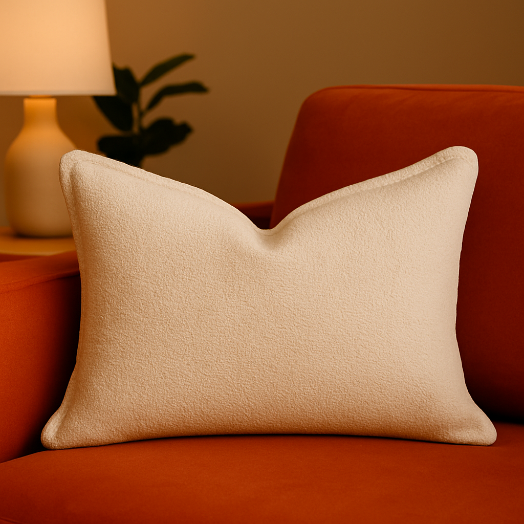 Homey Cozy Soft Pillow in Ivory