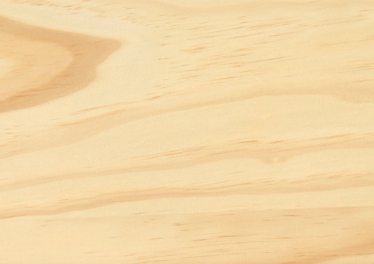 Natural Pine Finish 2pcs Storage Boxes with Caster Wheels