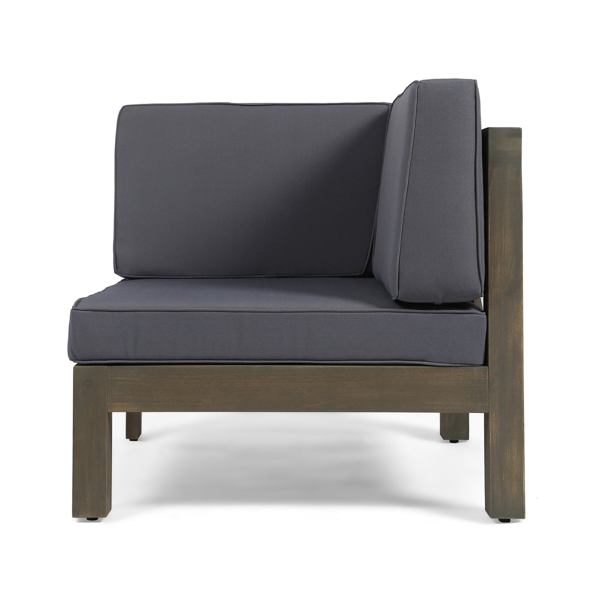 Oana 4-Piece Sofa Set with Coffee Table, Dark