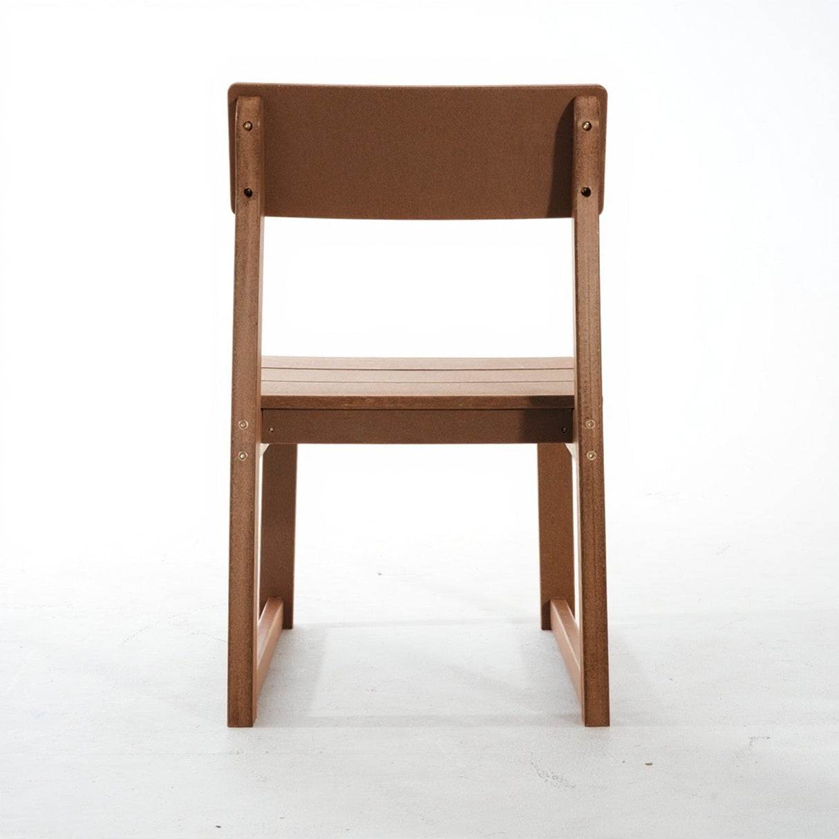 7-Piece Outdoor Dining Set with HDPE Patio Table & 6 Armless Chairs