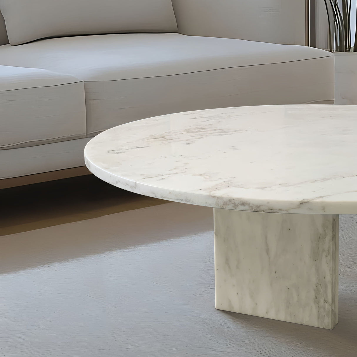 Luxury Coffee Table With Unique Veining, Unique Stone Design