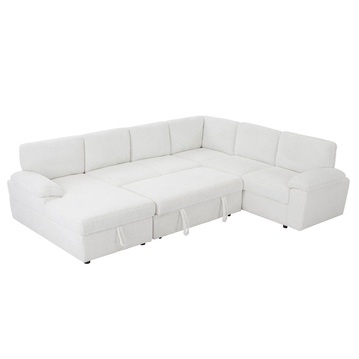 Oversized Modular Storage Sectional Sofa Couch