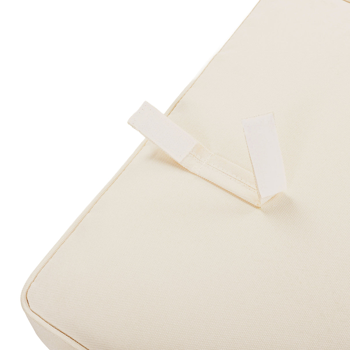 2-Piece Outdoor Teak Acacia Wood Conversation Set