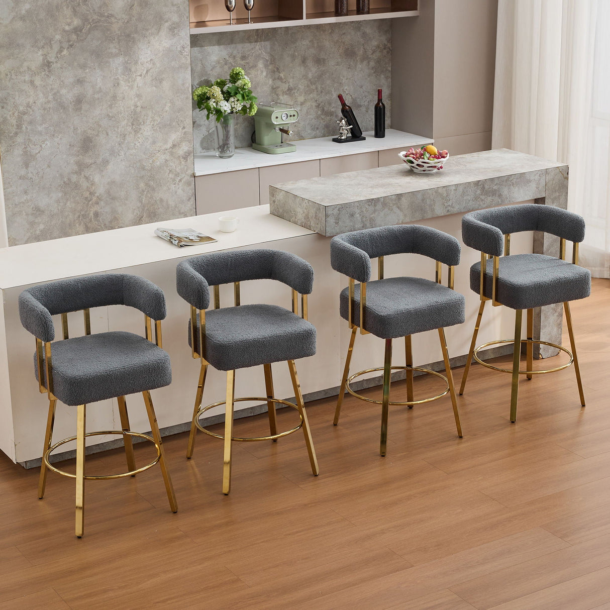 Decorative Upholstered Side Chair For Living Room (Set of 2)