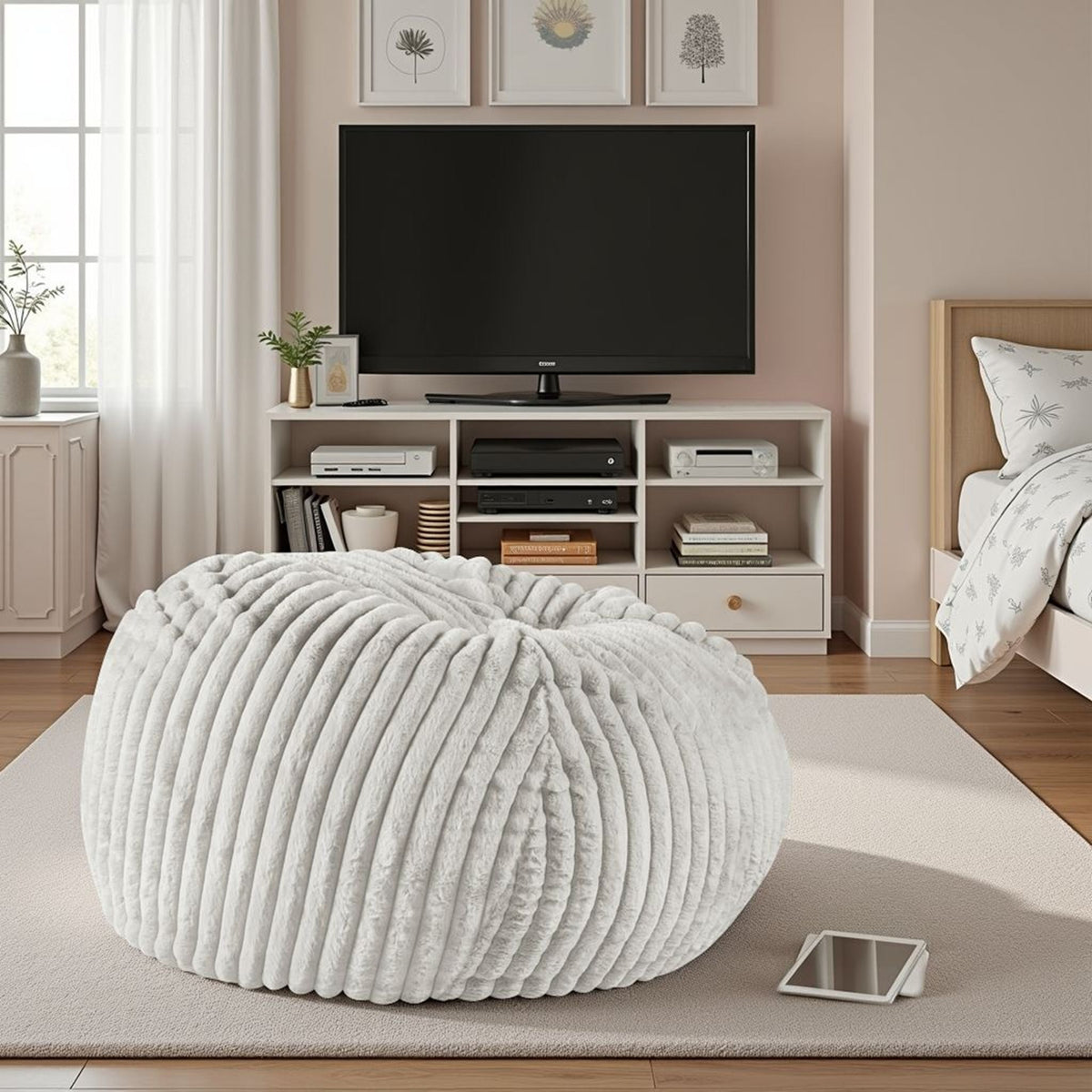 Minky - Memory Foam Lounger