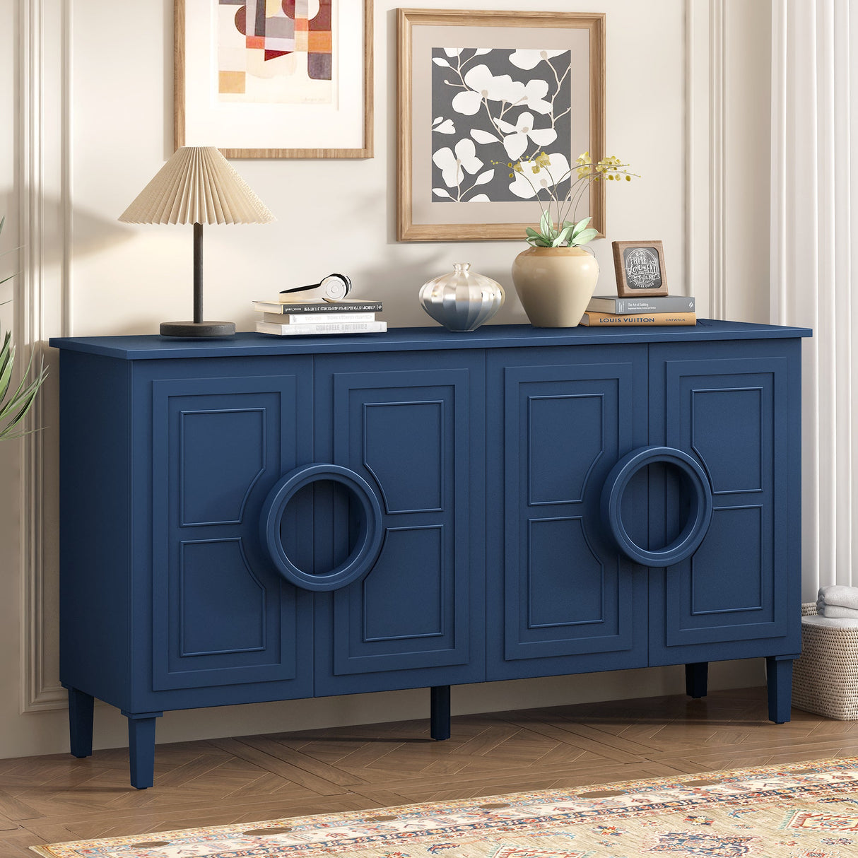 Modern 4-Door Sideboard
