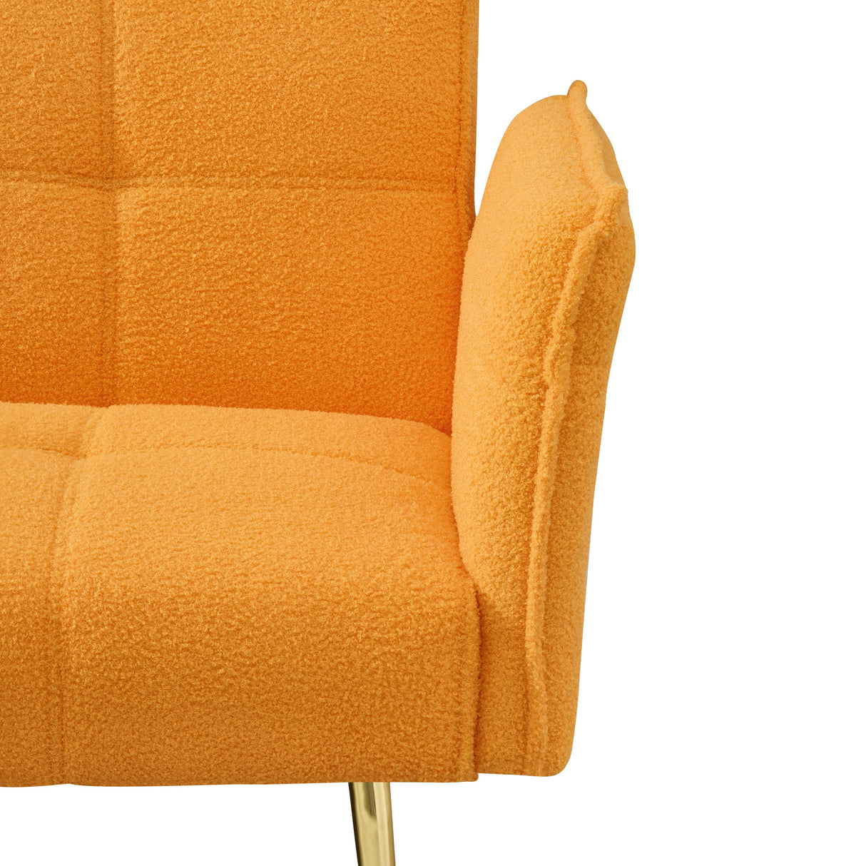 70-Inch Teddy Fleece Sofabed with Adjustable Arms and Backrest