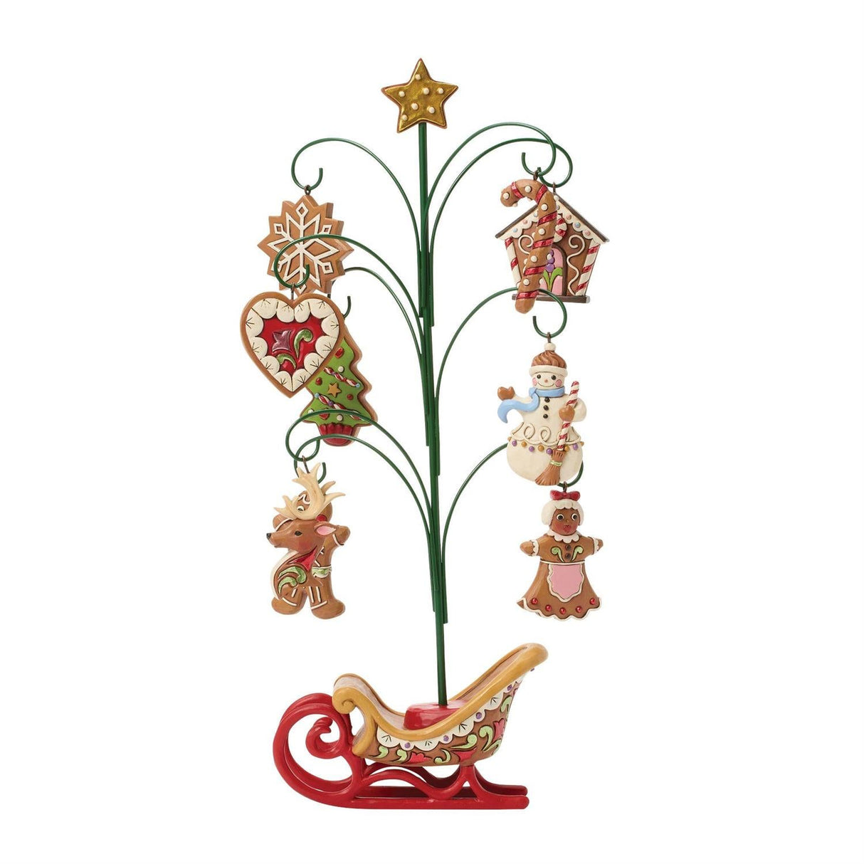 Gingerbread Tree With Cookie Ornaments