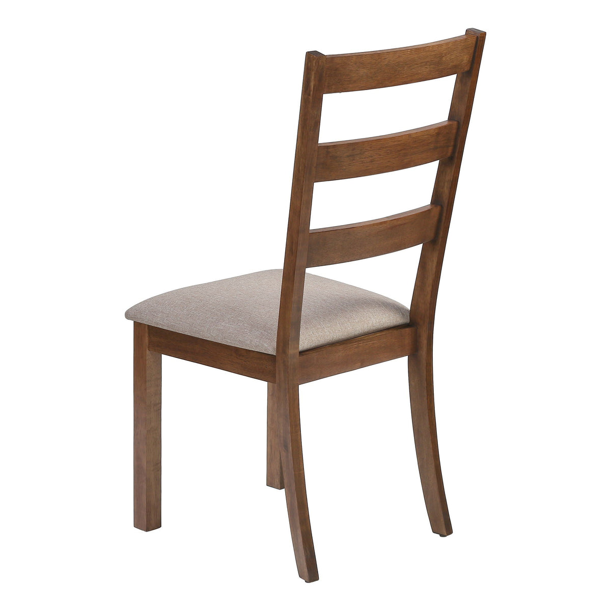 Upholstered Dining Chair Set of 2 with Padded Seats - Beige