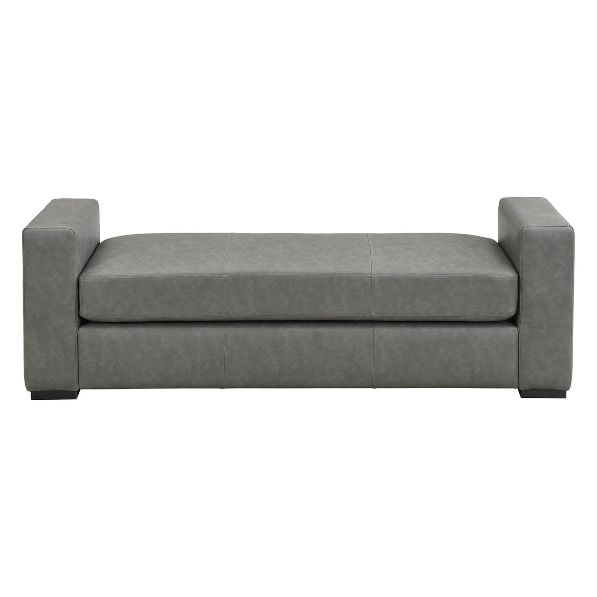Ottoman With Unique Armrest Design For Living Spaces
