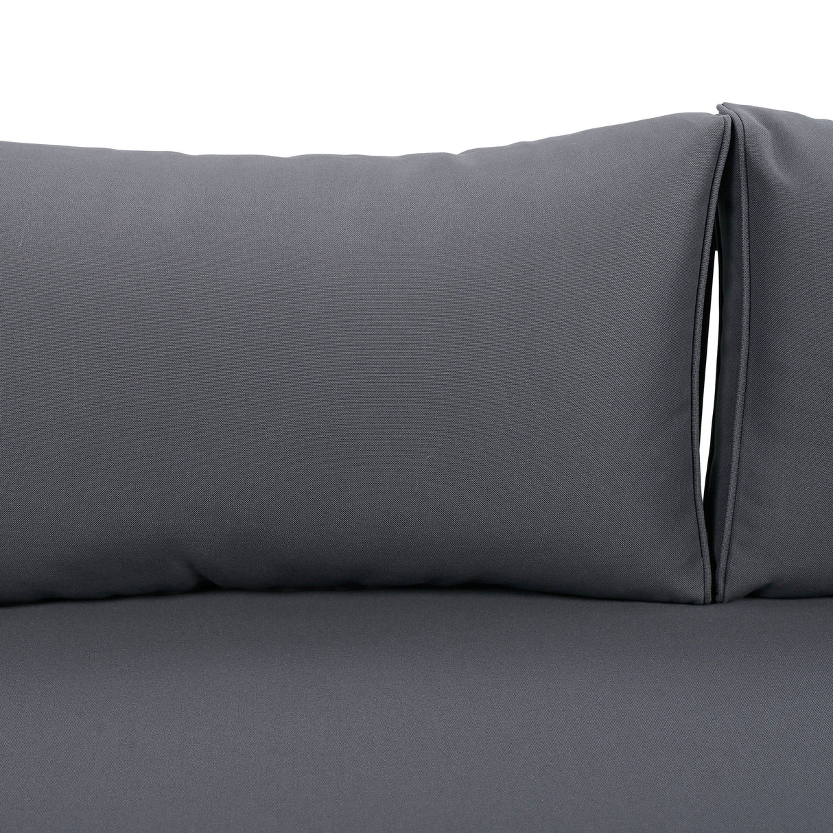 Claremont 3 Seater Daybed with Slat Paneling and Water-Resistant Cushions