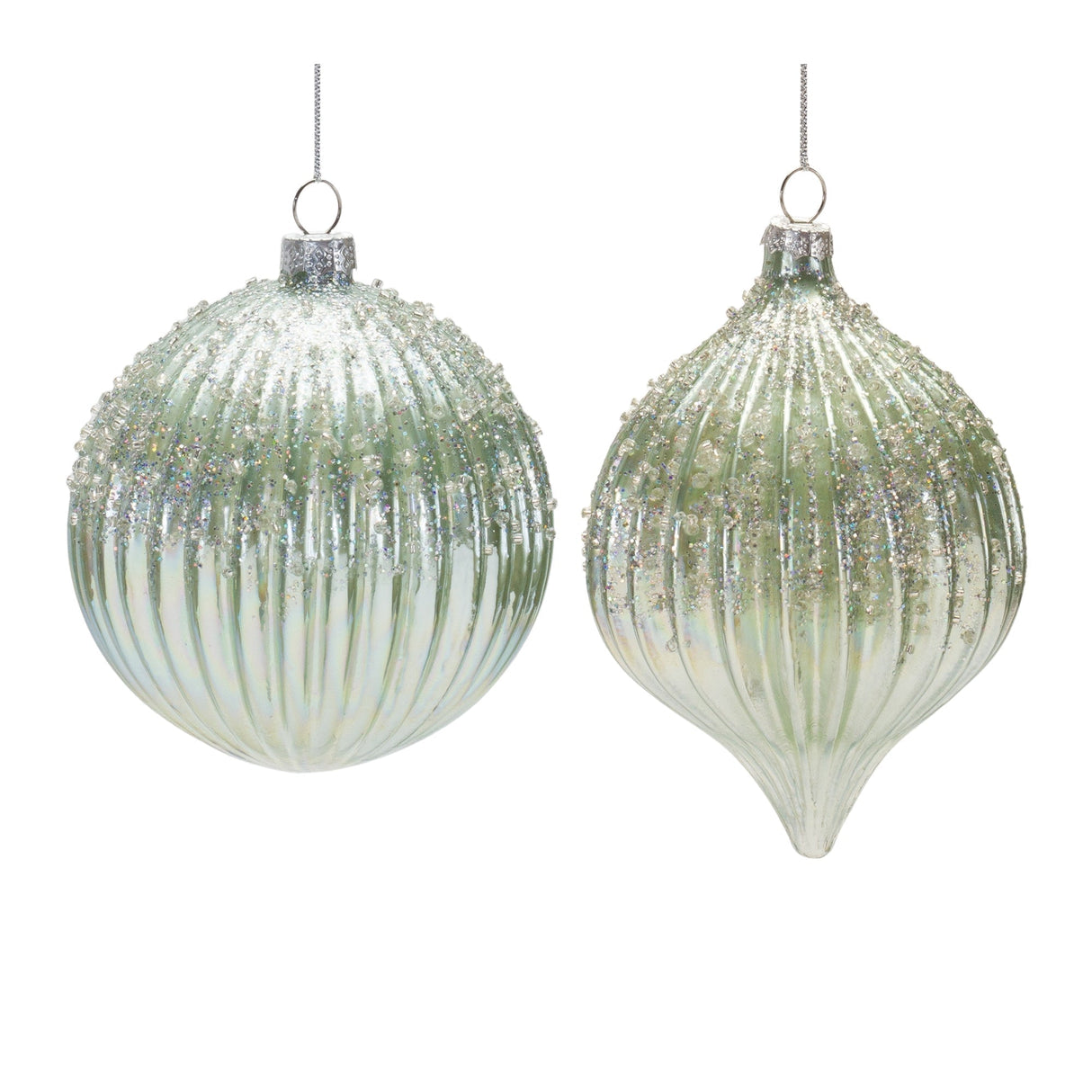 Beaded-Irredescent-Glass-Ornament-(Set-of-6)-Christmas-Ornaments