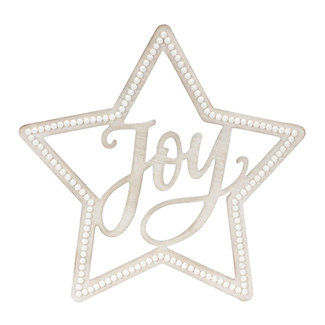 Beaded-Wood-Star-with-Joy-Sentiment-(Set-of-2)-Christmas-Decor
