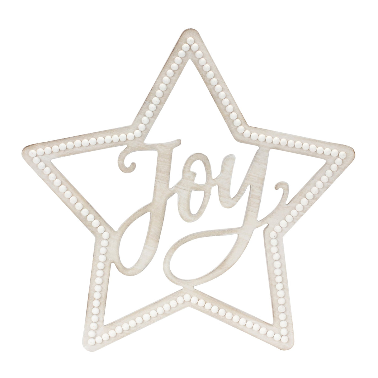 Beaded-Wood-Star-with-Joy-Sentiment-(Set-of-2)-Christmas-Decor