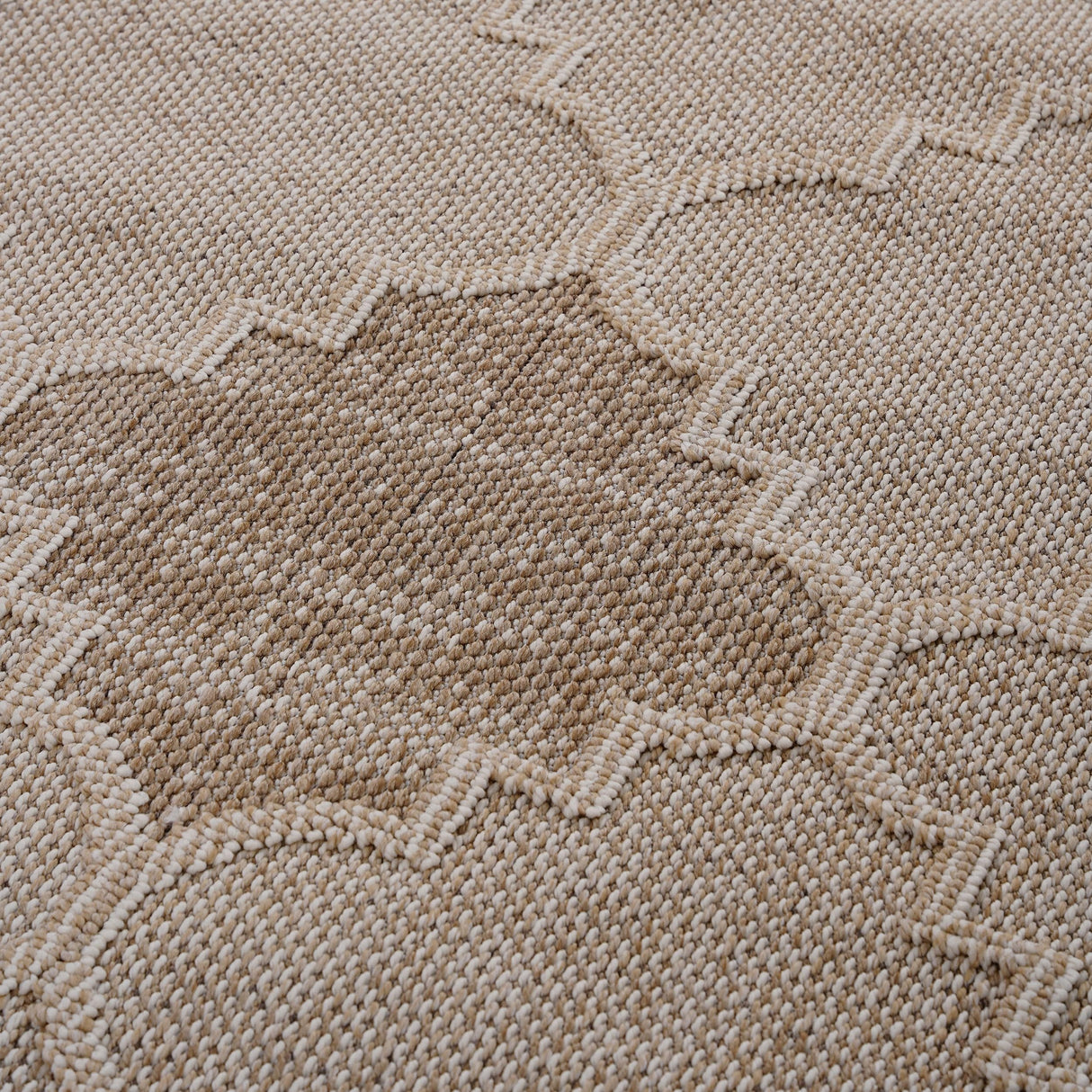 NAAR Guros Collection Trellis Indoor/Outdoor Area Rug