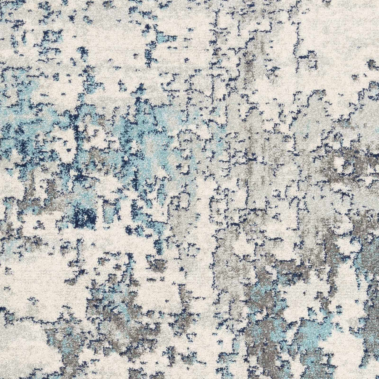 Beverly Abstract Blue Area Rug