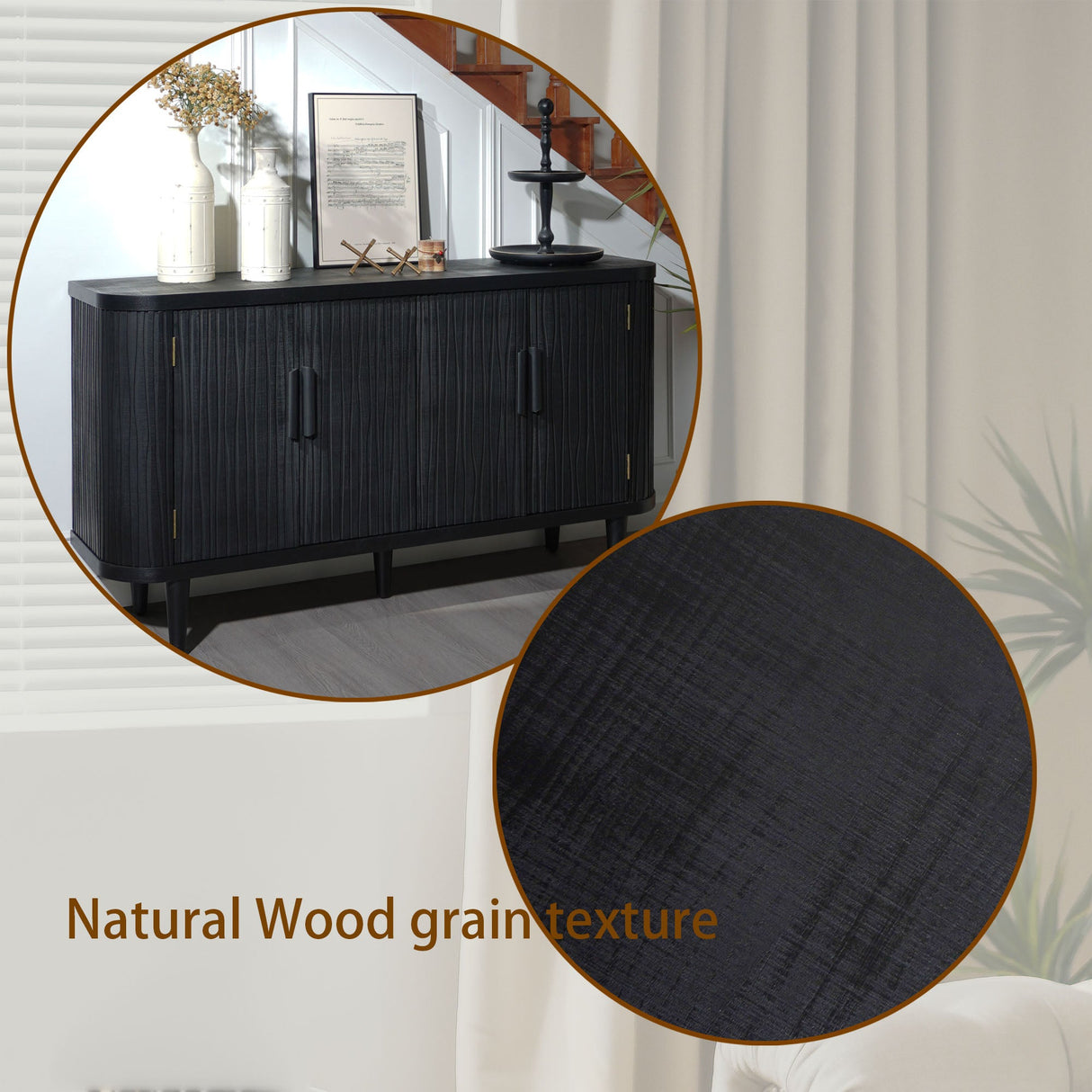 Modern Accent Storage Cabinet