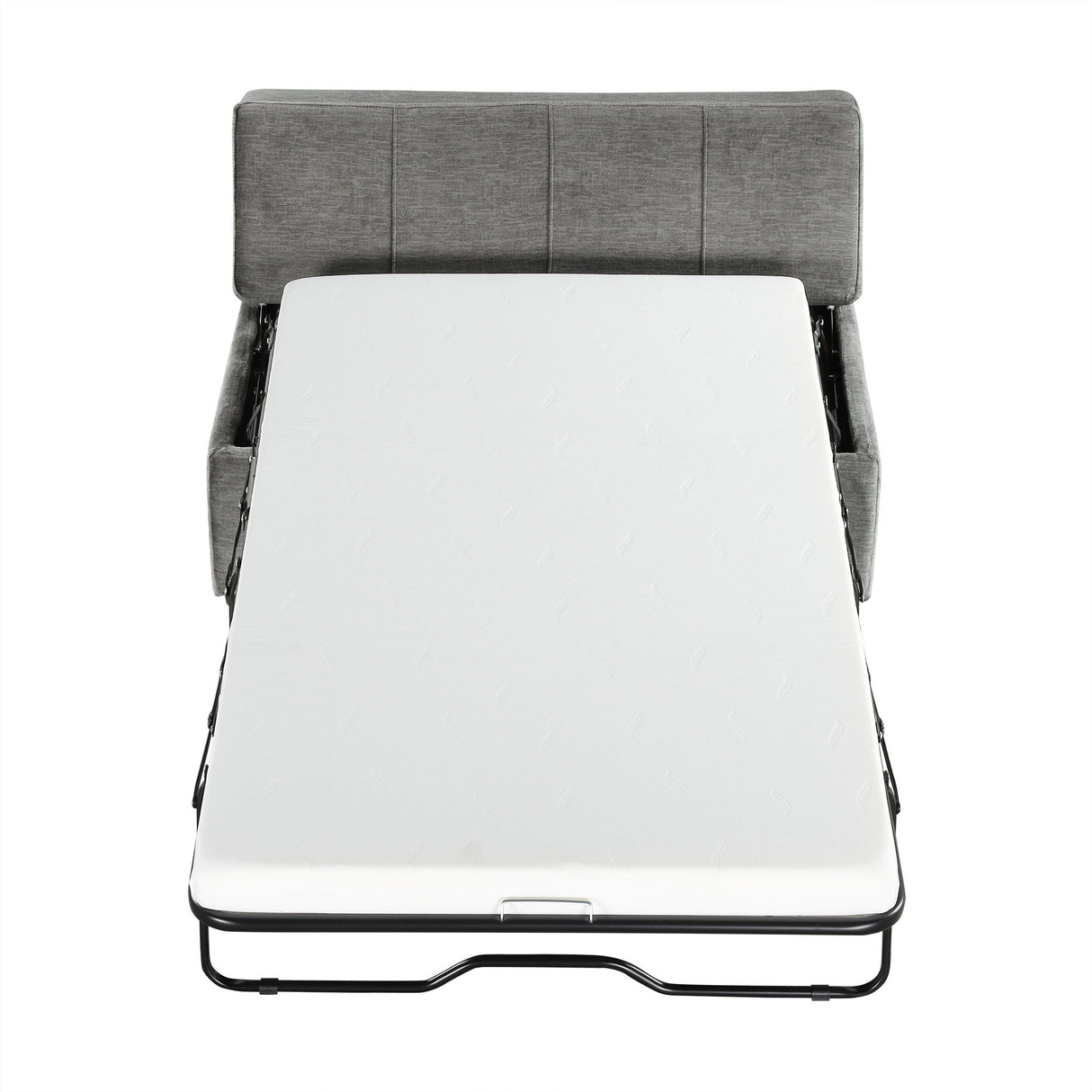 Twin Size Folding Ottoman Sleeper Bed With Mattress Convertible Guest Bed