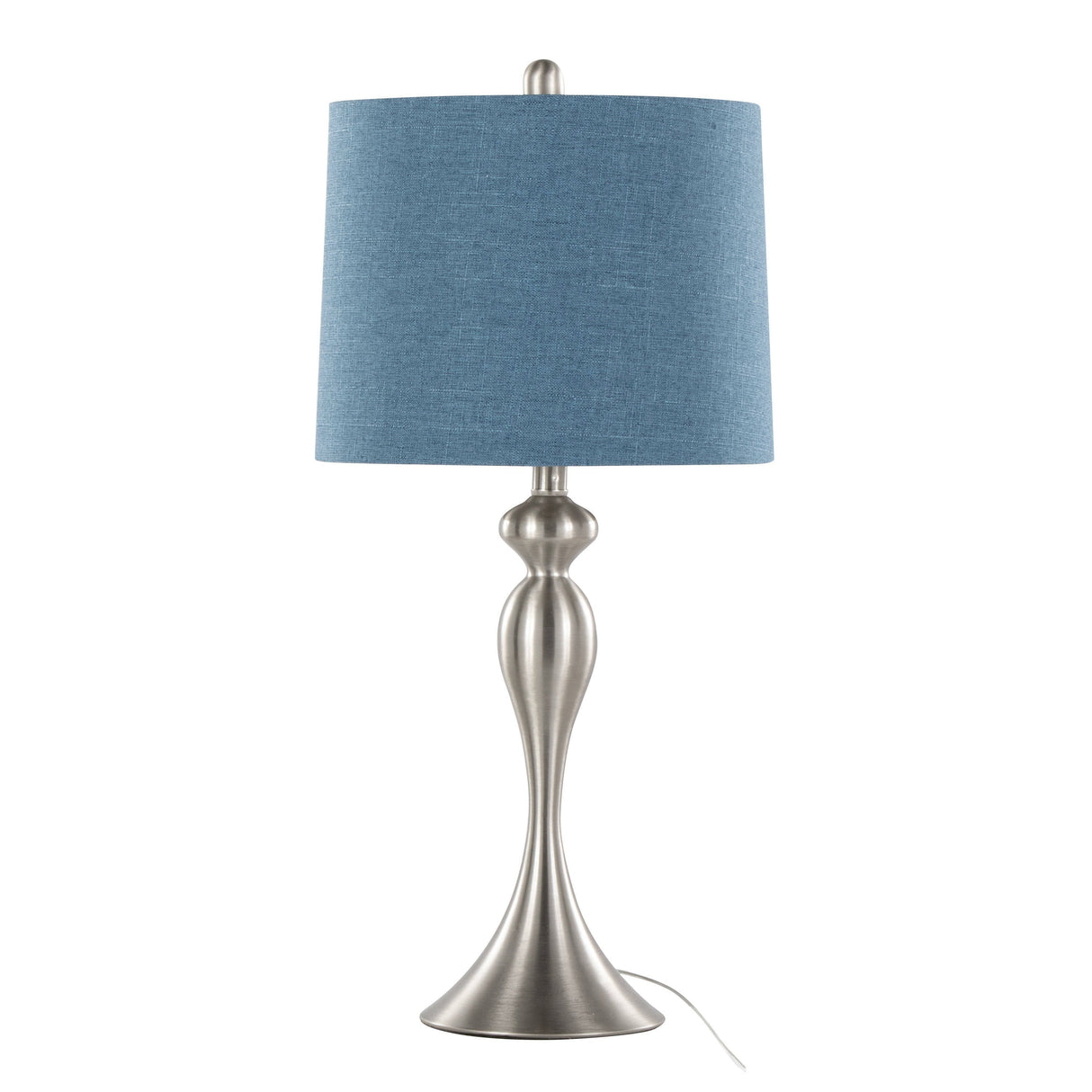 Ashland 27" Contemporary Metal Table Lamp Set of 2