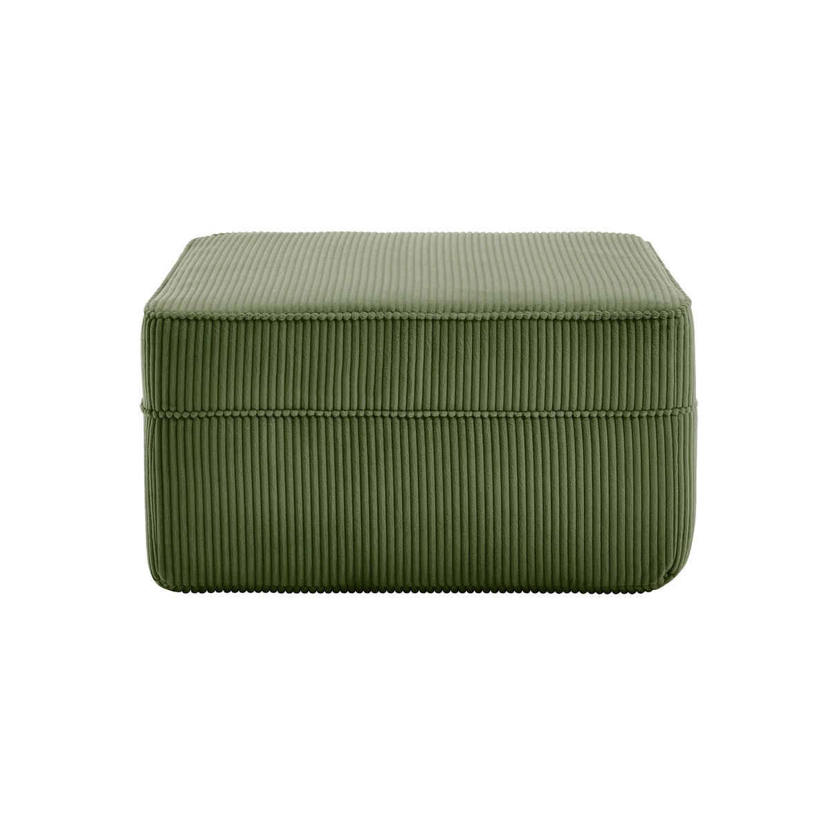 Ottoman Corduroy - Green